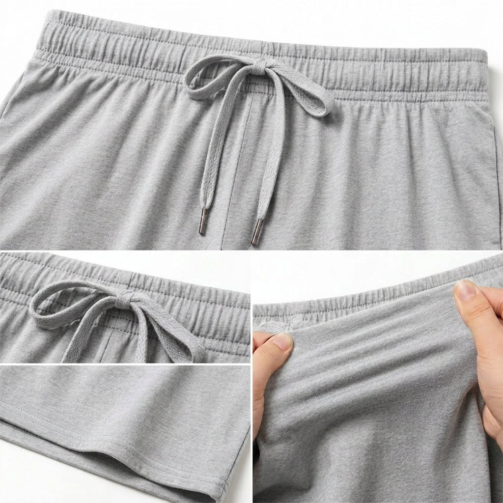 Men's Cotton Lounge Bottoms – 2 Pack