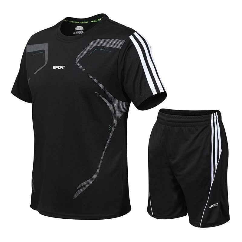 Men's Quick-Dry T-Shirt & Shorts Set