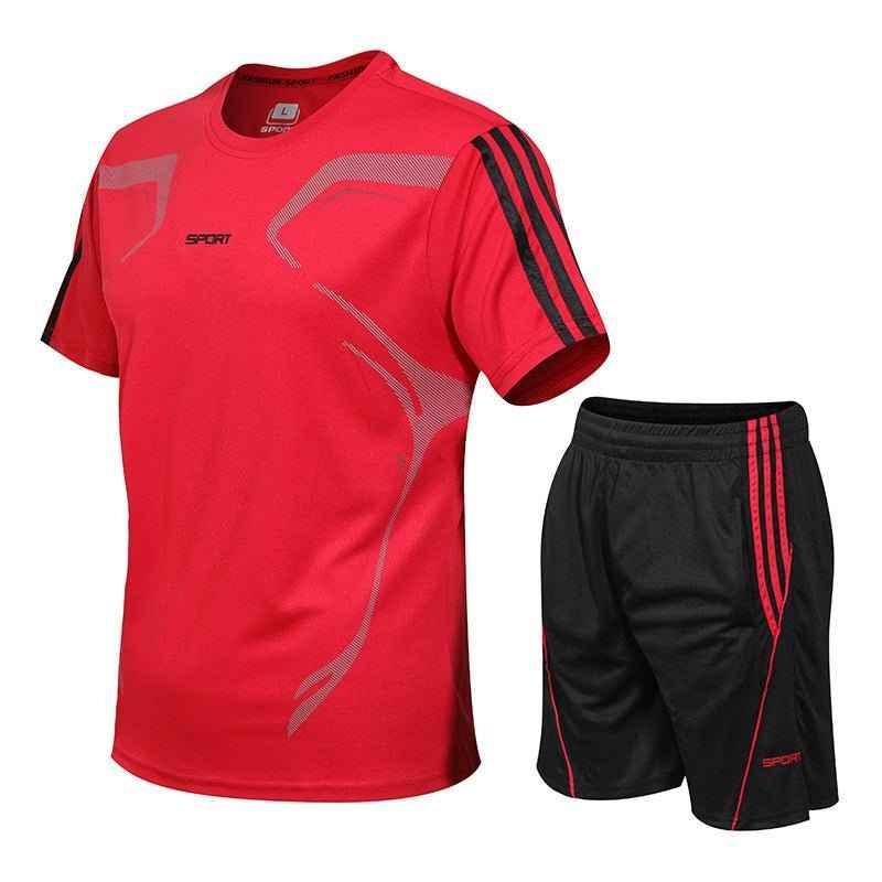 Men's Quick-Dry T-Shirt & Shorts Set