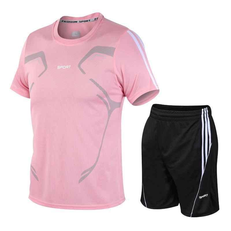 Men's Quick-Dry T-Shirt & Shorts Set