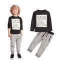 Boys' Long-Sleeve T-Shirt & Trousers Set