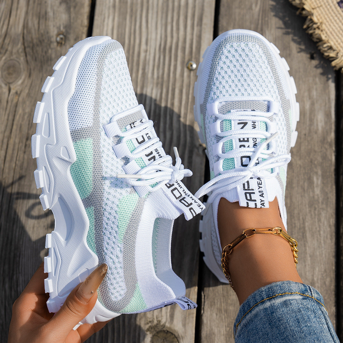 Women's Flyknit Breathable Running Trainers