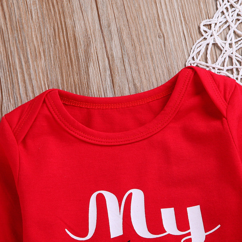 Baby Three-Piece Cotton Outfit