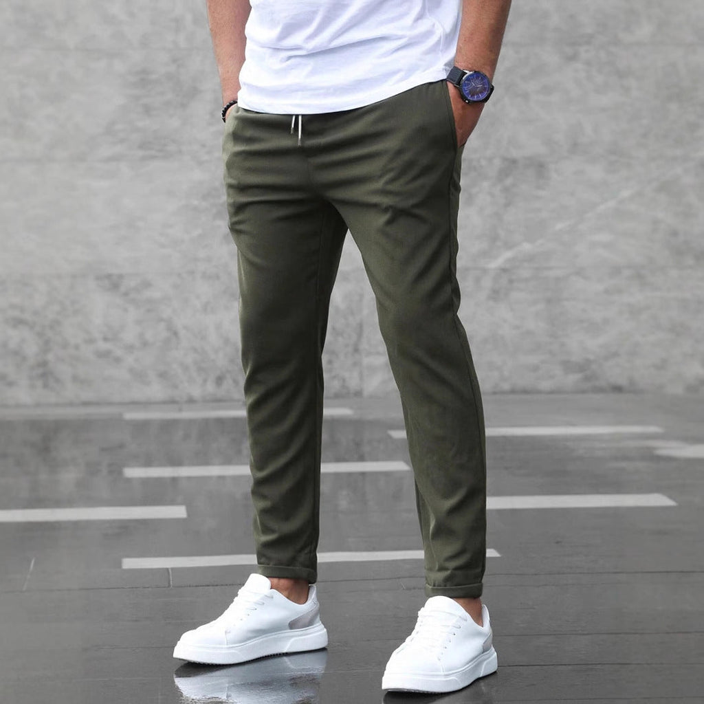 Men's Casual Drawstring Trousers