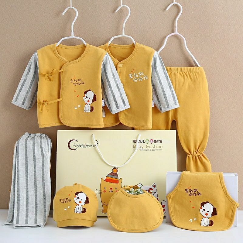 Pure Cotton Baby Gift Box Clothing Set