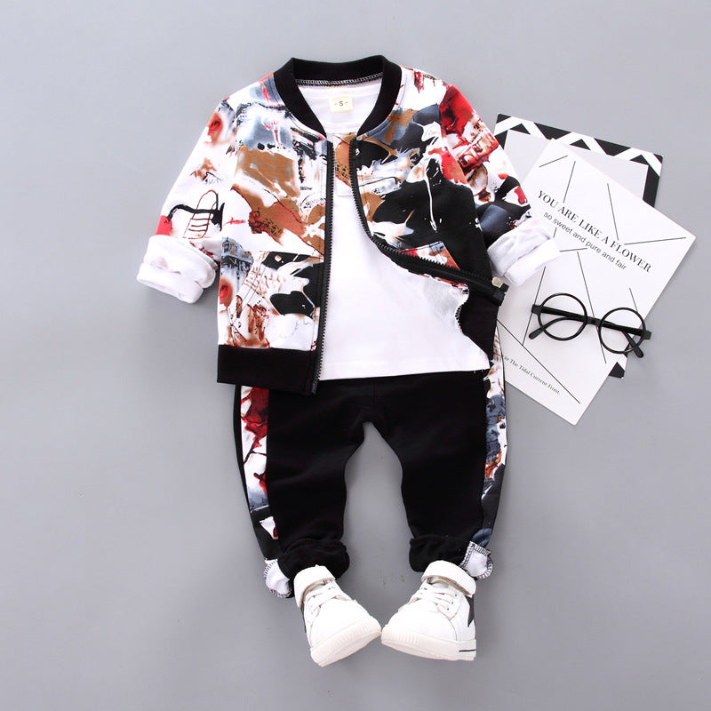 Boys' Three-Piece Autumn/Winter Outfit