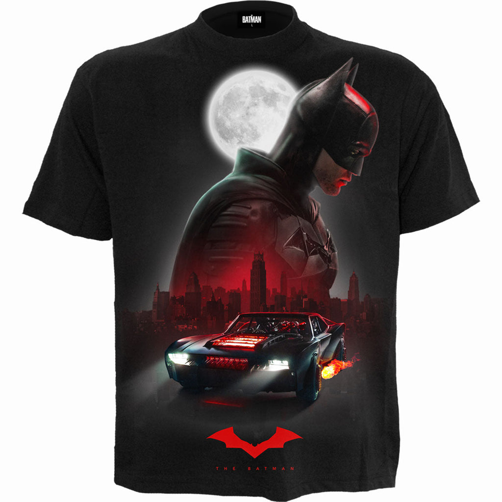 The Batman Batmobile Black T-Shirt