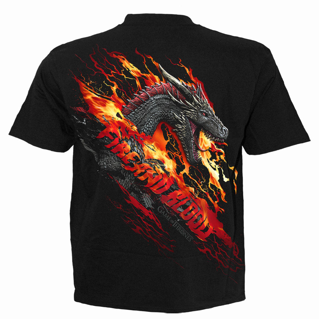 Game of Thrones: Fire and Blood Black T-Shirt