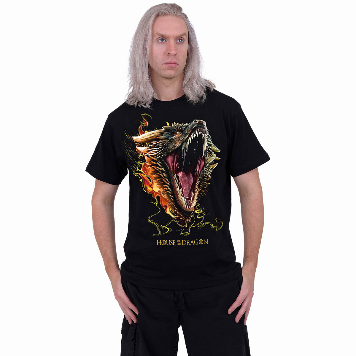 House of the Dragon 2: Drogon Black T-Shirt