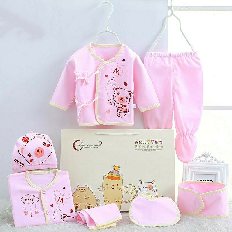Pure Cotton Baby Gift Box Clothing Set