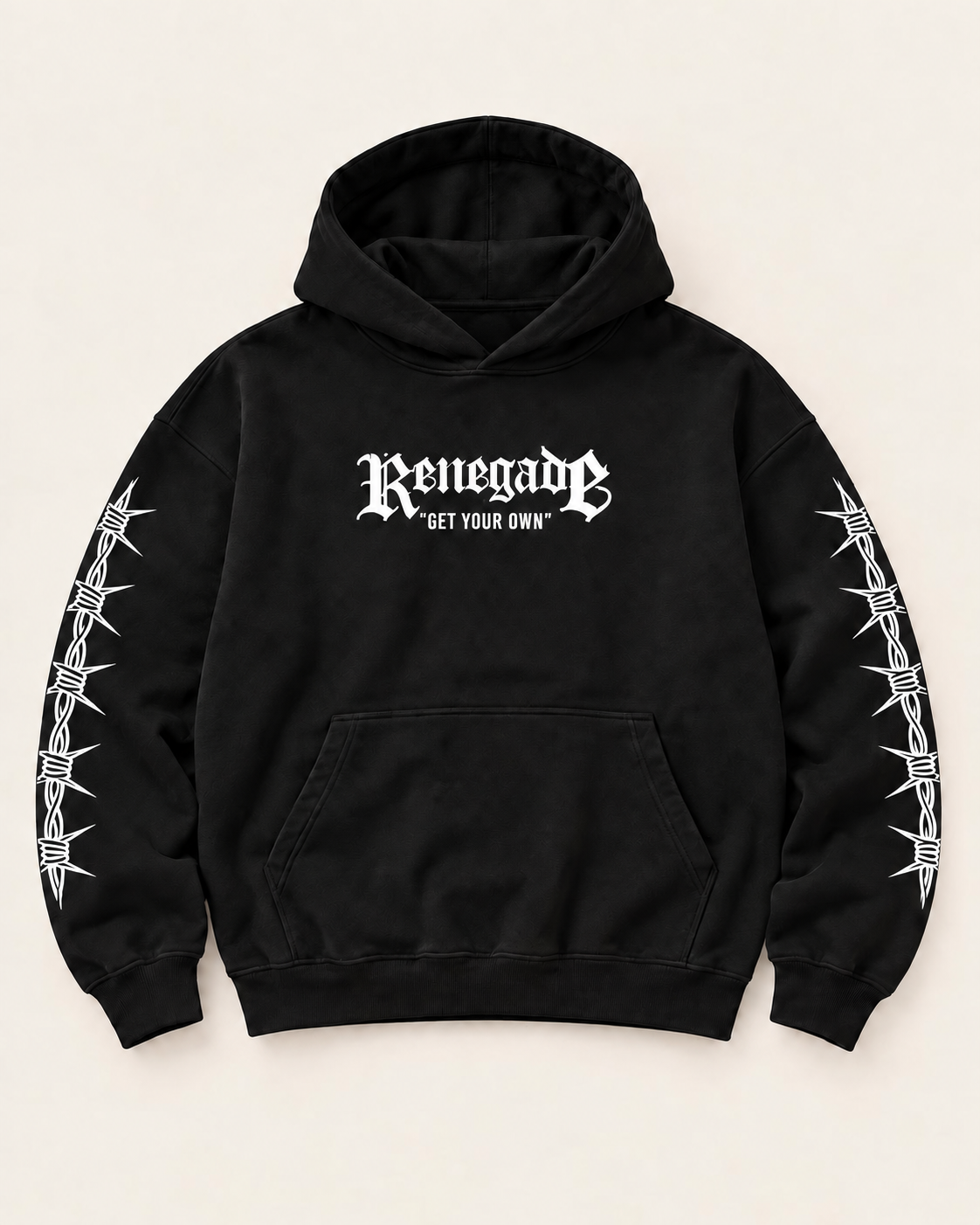 Trouble Graphic Hoodie