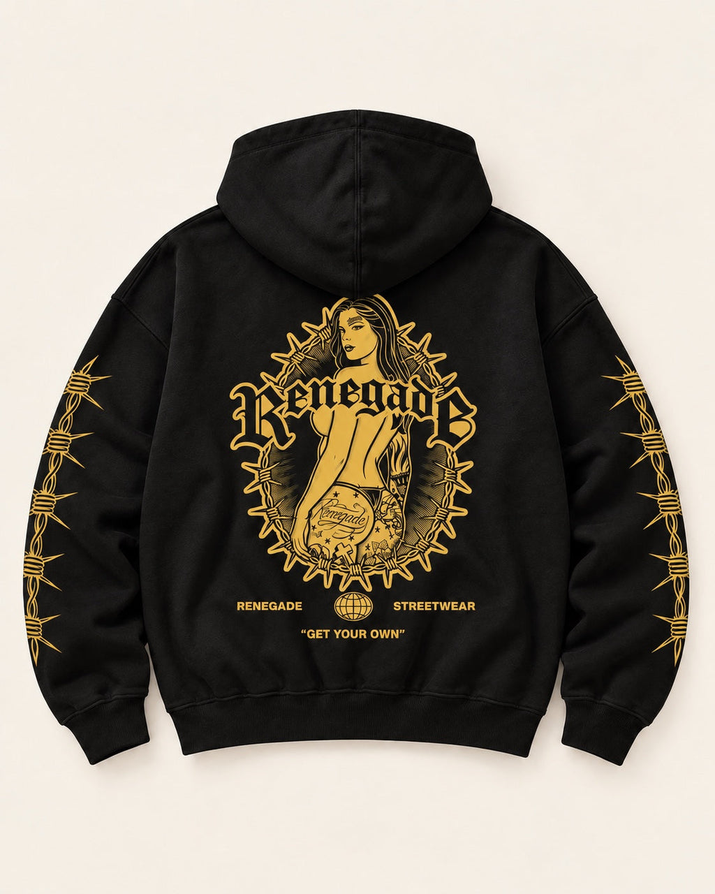 Trouble Graphic Hoodie