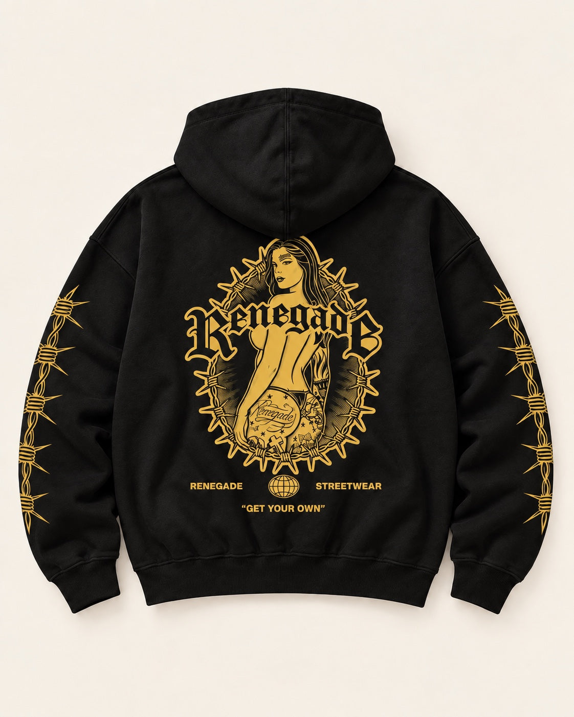 Trouble Graphic Hoodie