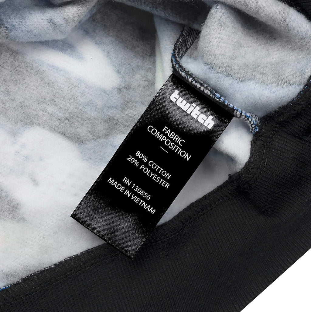 Twitch Multicolour Printed Hoodie – Size L